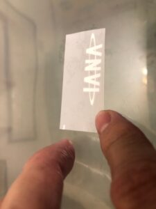 少量轉印貼紙 少量轉印貼紙 白墨