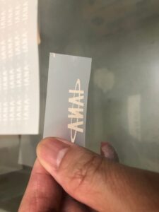 少量轉印貼紙 少量轉印貼紙 白墨