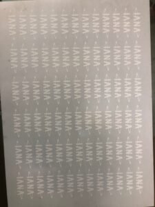 少量轉印貼紙 少量轉印貼紙 白墨